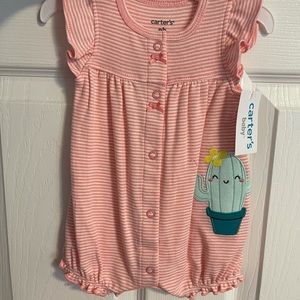 Baby girl size newborn One piece